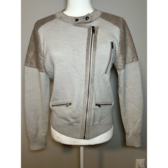 Banana Republic Jackets & Blazers - Banana Republic Angle Zip Jacket Size Medium